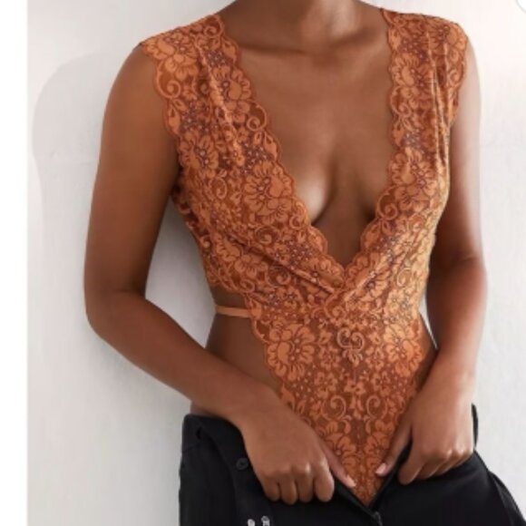 Free People We Are HAH Cut To The Chase Bodysuit Size XS - Picture 1 of 5